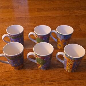 The Sweet Shoppe By Sango Set Of 6 Mugs